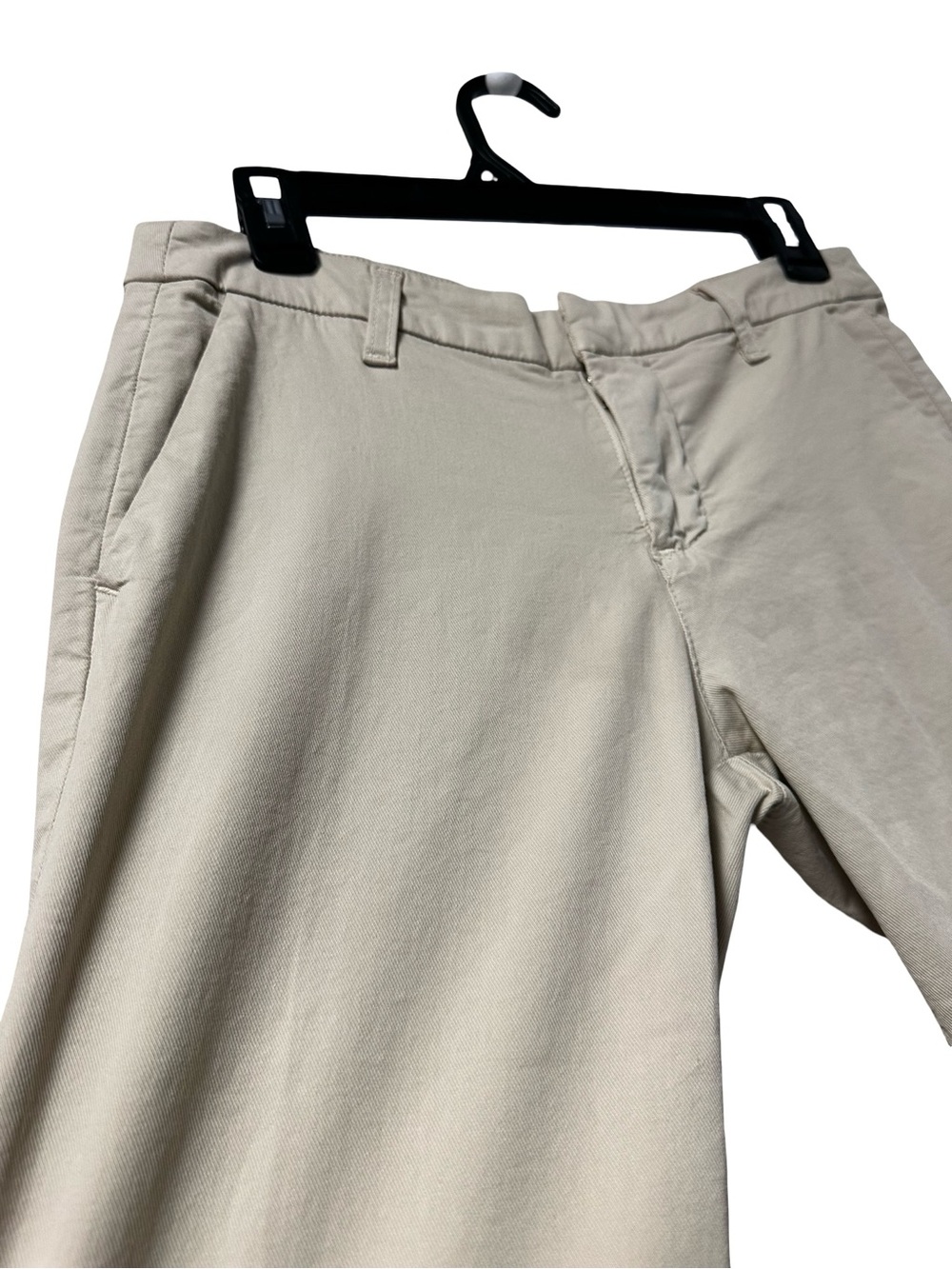 Frank and Eileen WICKLOW Size 4 Italian Chino Pants Khaki Retail $288 Cotton - Picture 7 of 13